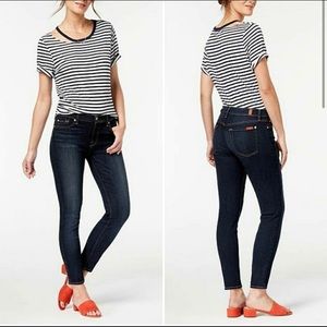 7 For All Mankind Mid Rise Ankle Skinny Jeans